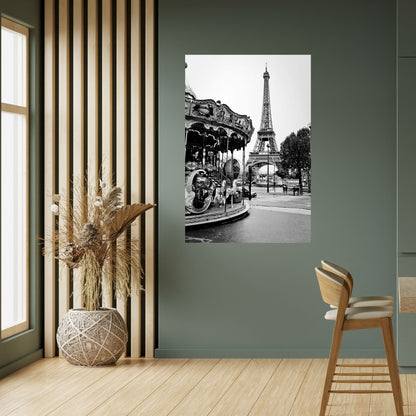 Poster verticale staccabile e attaccabile "CHARMS OF THE CITY"