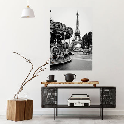 Poster verticale staccabile e attaccabile "CHARMS OF THE CITY"