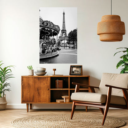 Poster verticale staccabile e attaccabile "CHARMS OF THE CITY"