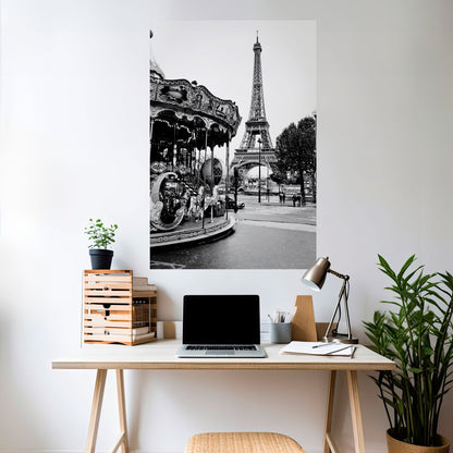 Poster verticale staccabile e attaccabile "CHARMS OF THE CITY"