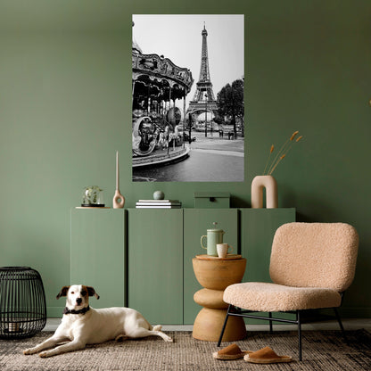 Poster verticale staccabile e attaccabile "CHARMS OF THE CITY"