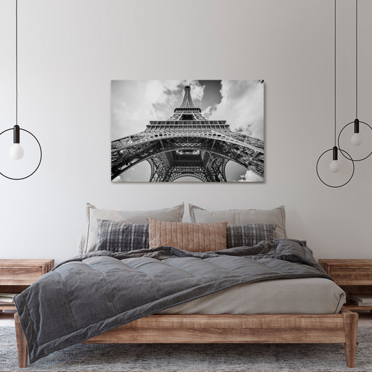 TIMELESS EIFFEL PERSPECTIVE Stampa su tela orizzontale