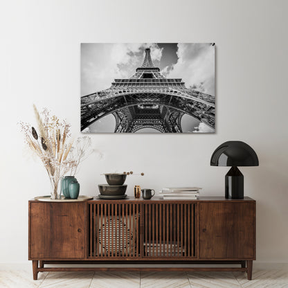 TIMELESS EIFFEL PERSPECTIVE Stampa su tela orizzontale