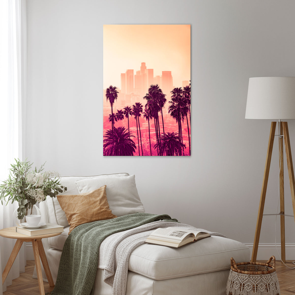 PALM SHADE DREAMSCAPE Vertical Canvas Print