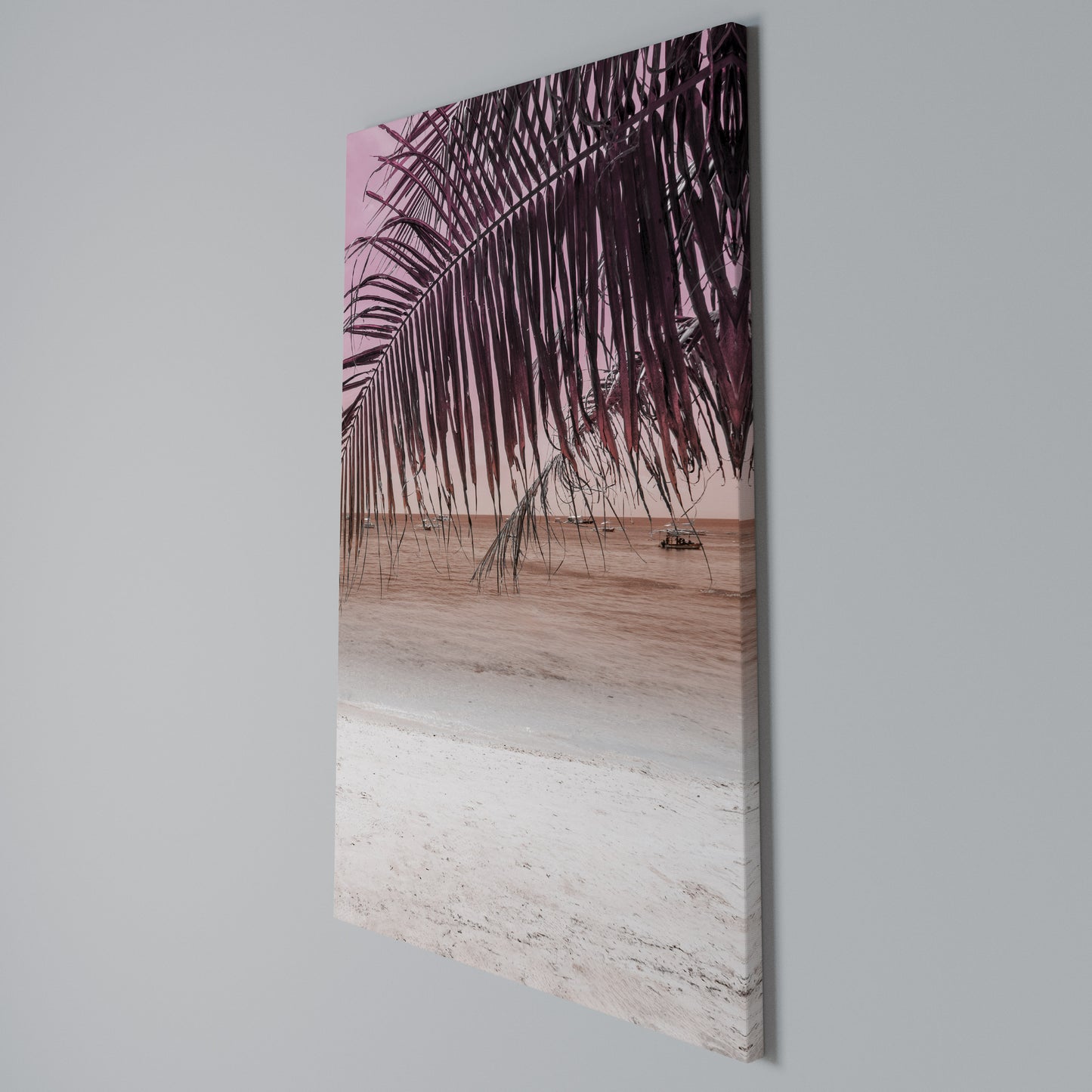 TROPICAL WHISPERS Stampa su Tela Verticale