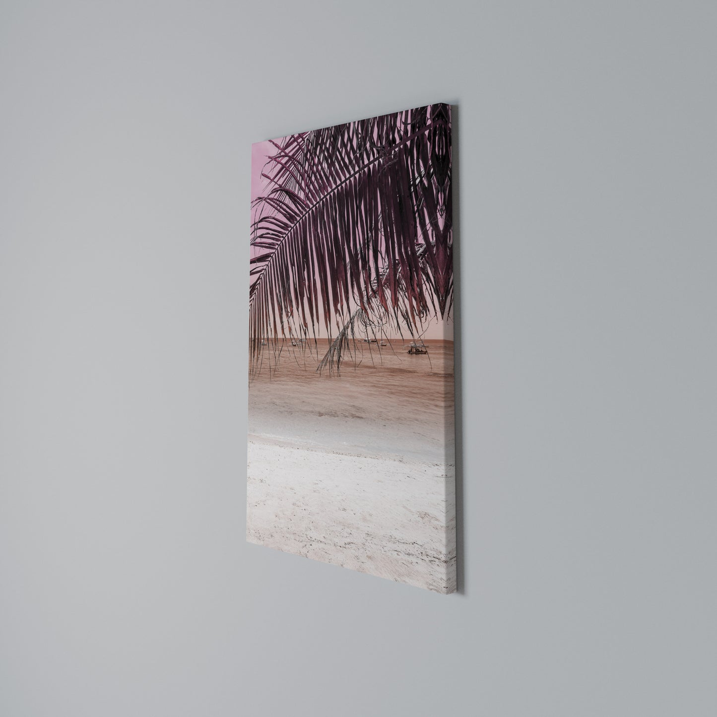 TROPICAL WHISPERS Stampa su Tela Verticale