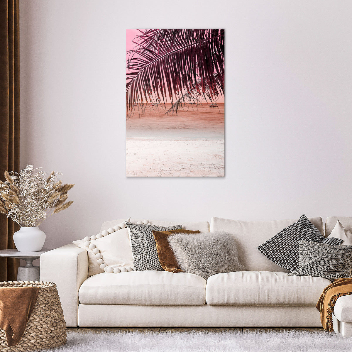 TROPICAL WHISPERS Vertical Canvas Print