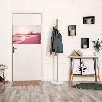 Poster orizzontale staccabile e attaccabile PASTEL COAST VIBES
