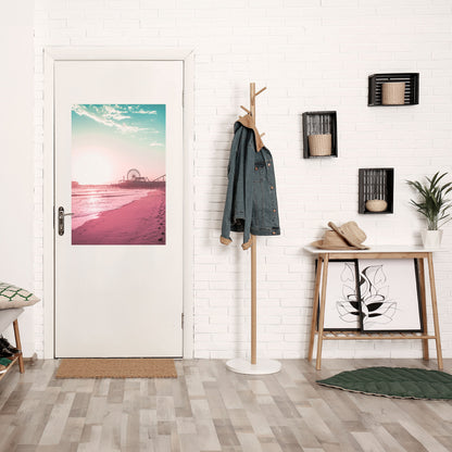 PASTEL COAST VIBES Poster verticale staccabile e attaccabile