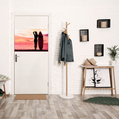 Poster orizzontale staccabile e attaccabile SUNSET SURF SPIRIT