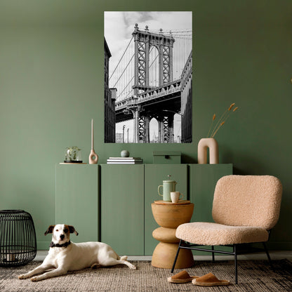 Poster verticale staccabile e attaccabile BRIDGE OF TIME
