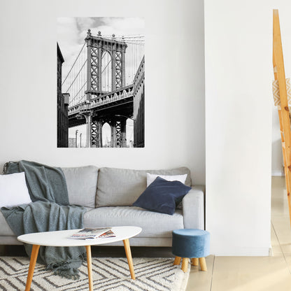 Poster verticale staccabile e attaccabile BRIDGE OF TIME