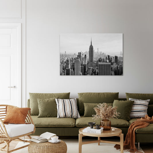 EMPIRE STATE BUILDING Stampa su tela orizzontale