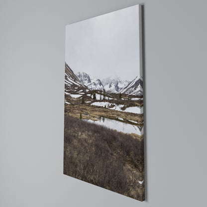 ECHOES OF WINTER Stampa su Tela Verticale
