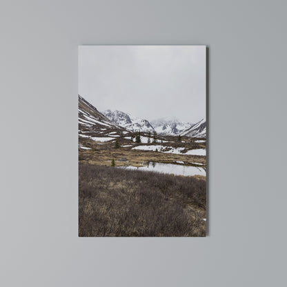 ECHOES OF WINTER Stampa su Tela Verticale