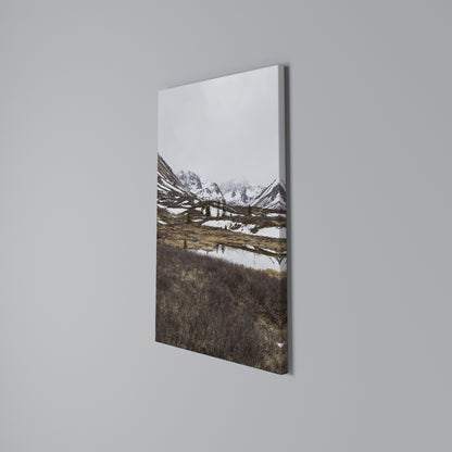 ECHOES OF WINTER Stampa su Tela Verticale