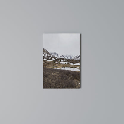 ECHOES OF WINTER Stampa su Tela Verticale