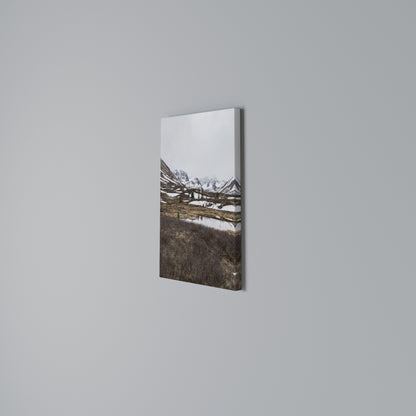 ECHOES OF WINTER Stampa su Tela Verticale