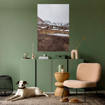 ECHI D'INVERNO Poster verticale staccabile e attaccabile