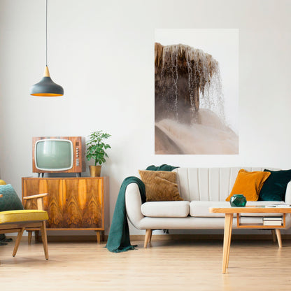 Poster verticale staccabile e attaccabile di MAMMOTH HOT SPRINGS