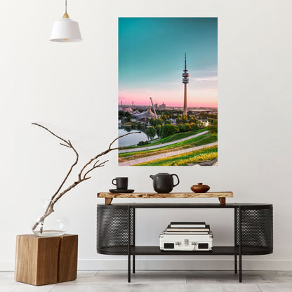 Poster verticale staccabile e attaccabile TOWER DREAMSCAPE