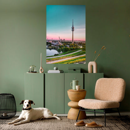 Poster verticale staccabile e attaccabile TOWER DREAMSCAPE