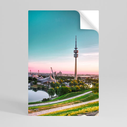 Poster verticale staccabile e attaccabile TOWER DREAMSCAPE