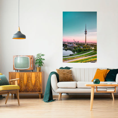 Poster verticale staccabile e attaccabile TOWER DREAMSCAPE