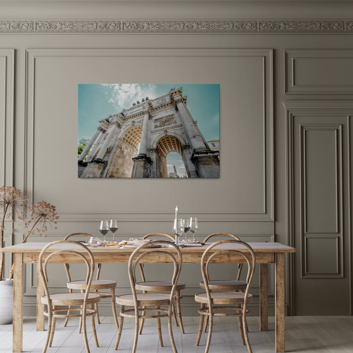 ARCHITECTURAL ELEGANCE Stampa su tela orizzontale