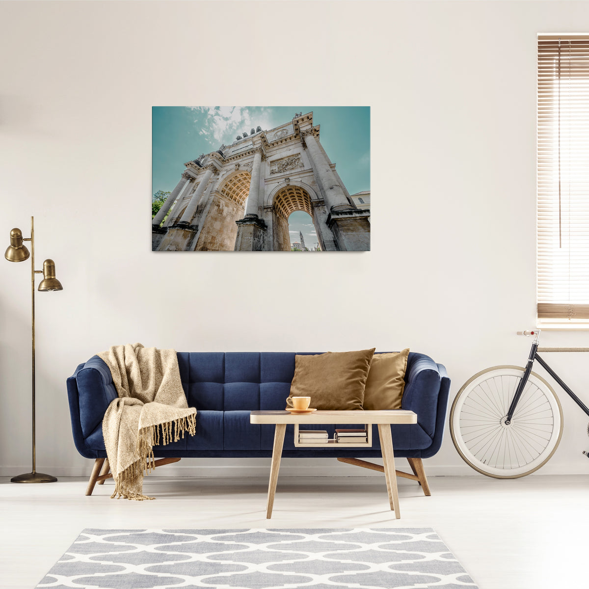 ARCHITECTURAL ELEGANCE Stampa su tela orizzontale