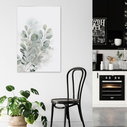 DELIGHTFUL EUCALYPTUS Stampa su tela verticale