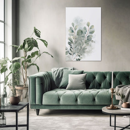 DELIGHTFUL EUCALYPTUS Stampa su tela verticale