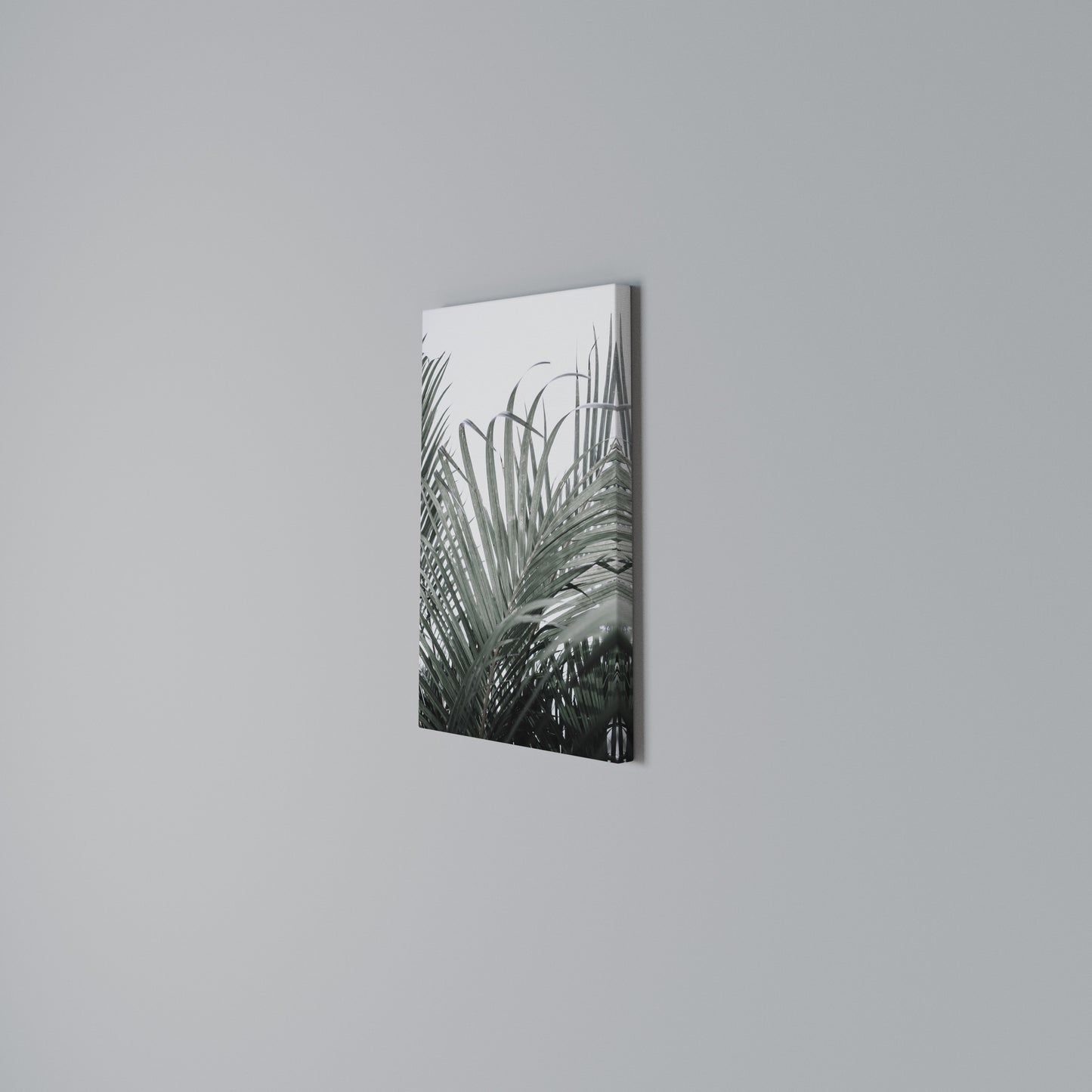 PALM WHISPERS Stampa su Tela Verticale