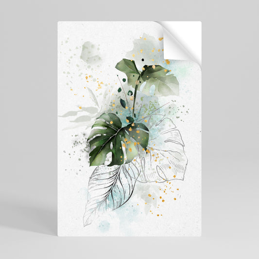 Poster verticale staccabile e attaccabile SKATEBOARD ARTISTRY