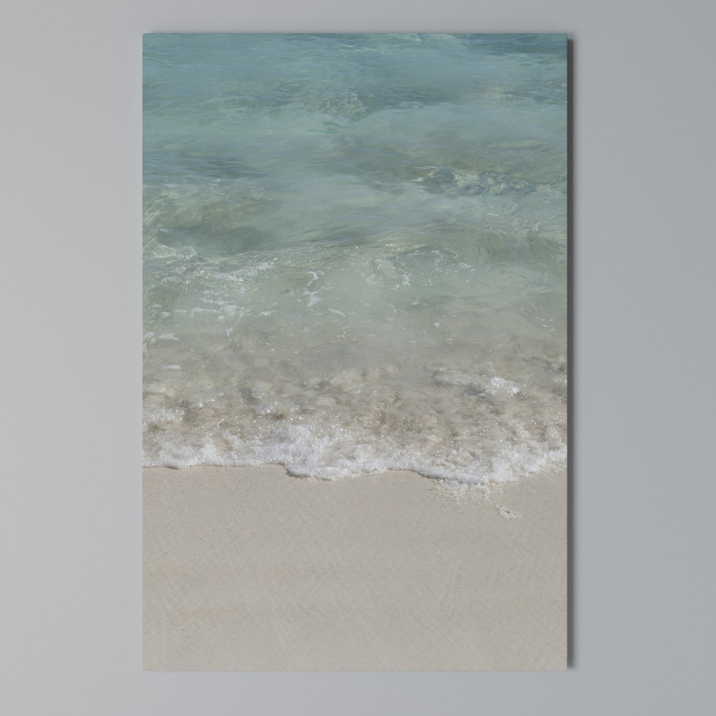 SERENITY BY THE SHORE Stampa su Tela Verticale