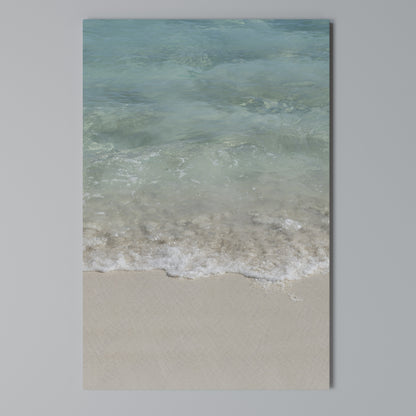 SERENITY BY THE SHORE Stampa su Tela Verticale