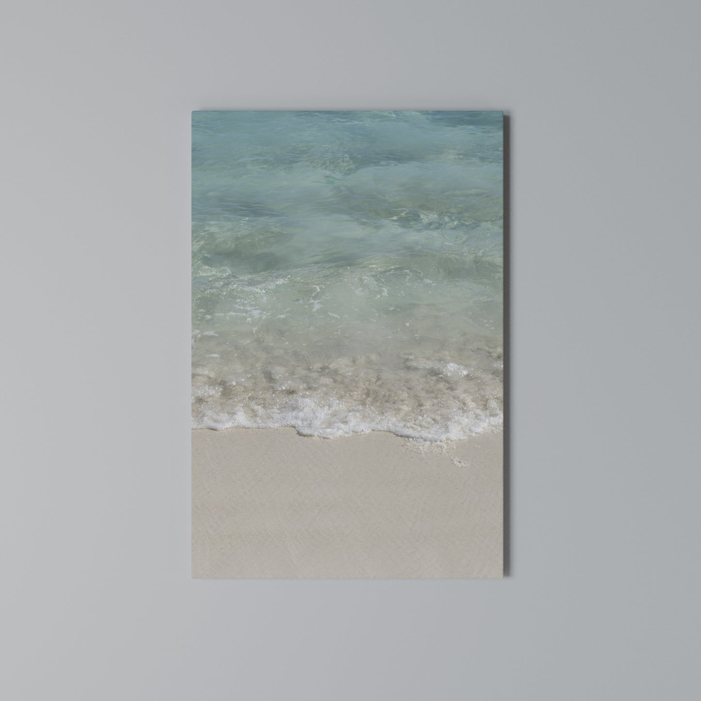 SERENITY BY THE SHORE Stampa su Tela Verticale