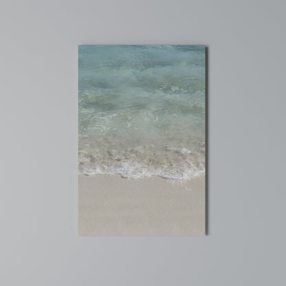 SERENITY BY THE SHORE Stampa su Tela Verticale