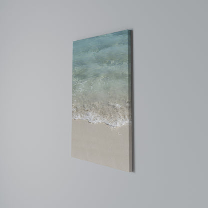 SERENITY BY THE SHORE Stampa su Tela Verticale