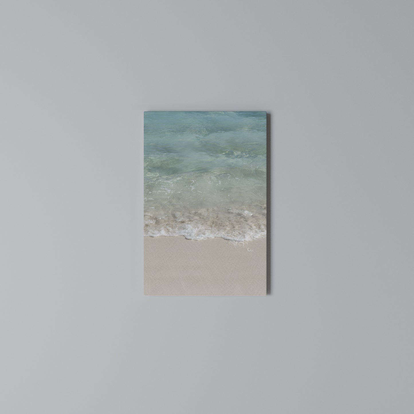 SERENITY BY THE SHORE Stampa su Tela Verticale
