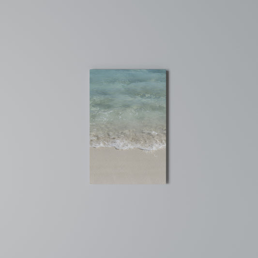 SERENITY BY THE SHORE Stampa su Tela Verticale