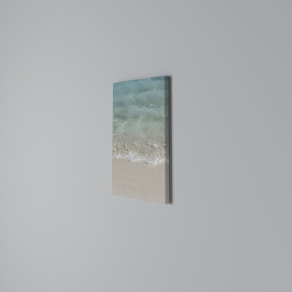 SERENITY BY THE SHORE Stampa su Tela Verticale