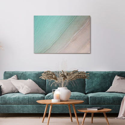 COASTAL CALM ARTISTRY Stampa su tela orizzontale