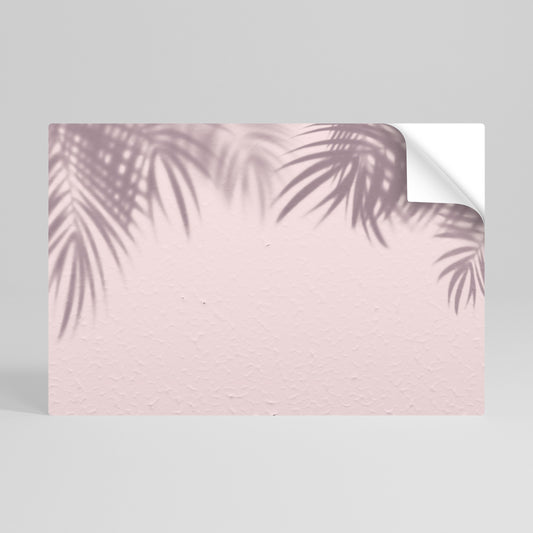 Poster orizzontale staccabile e attaccabile PALM SHADOWS DANCE