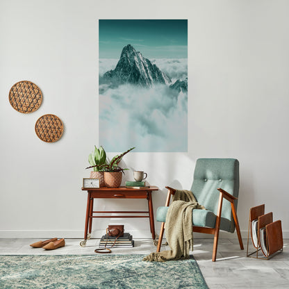 Poster verticale staccabile e attaccabile CLOUD-KISSED PEAK