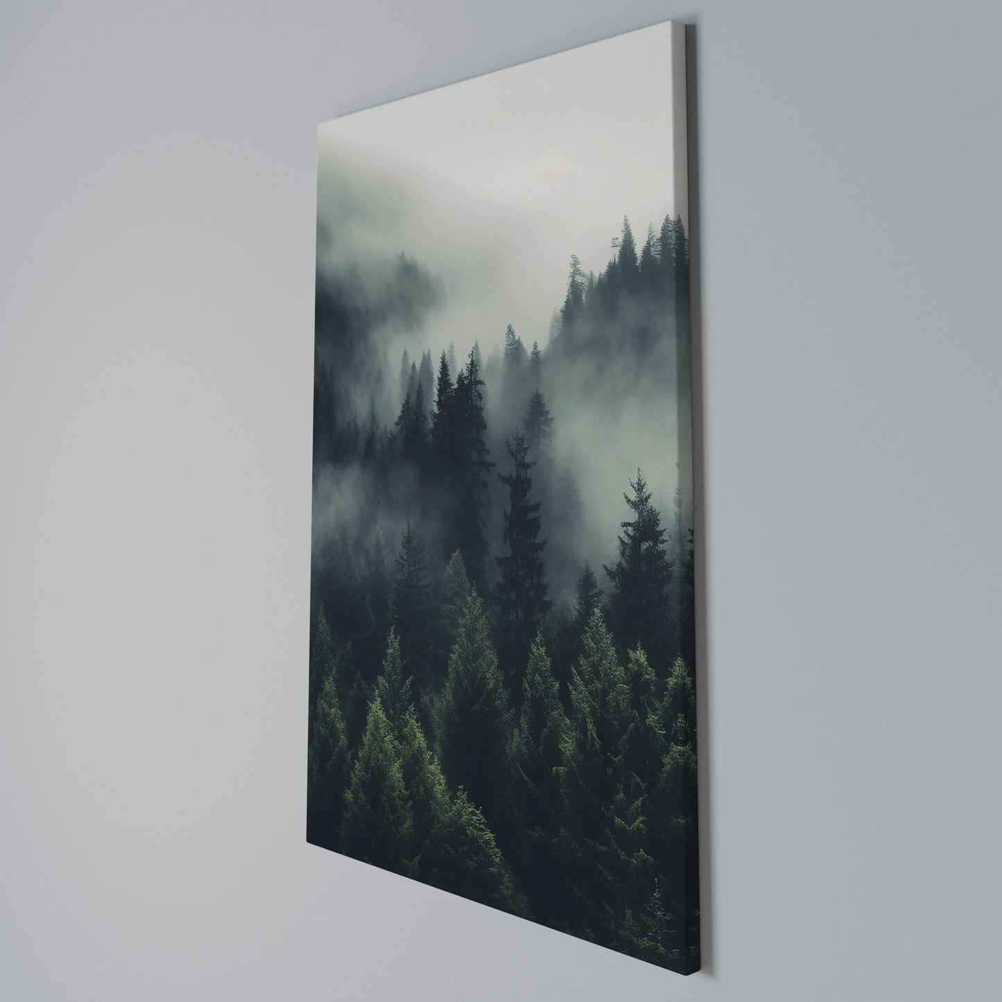MYSTICAL FOREST WHISPERS Stampa su Tela Verticale