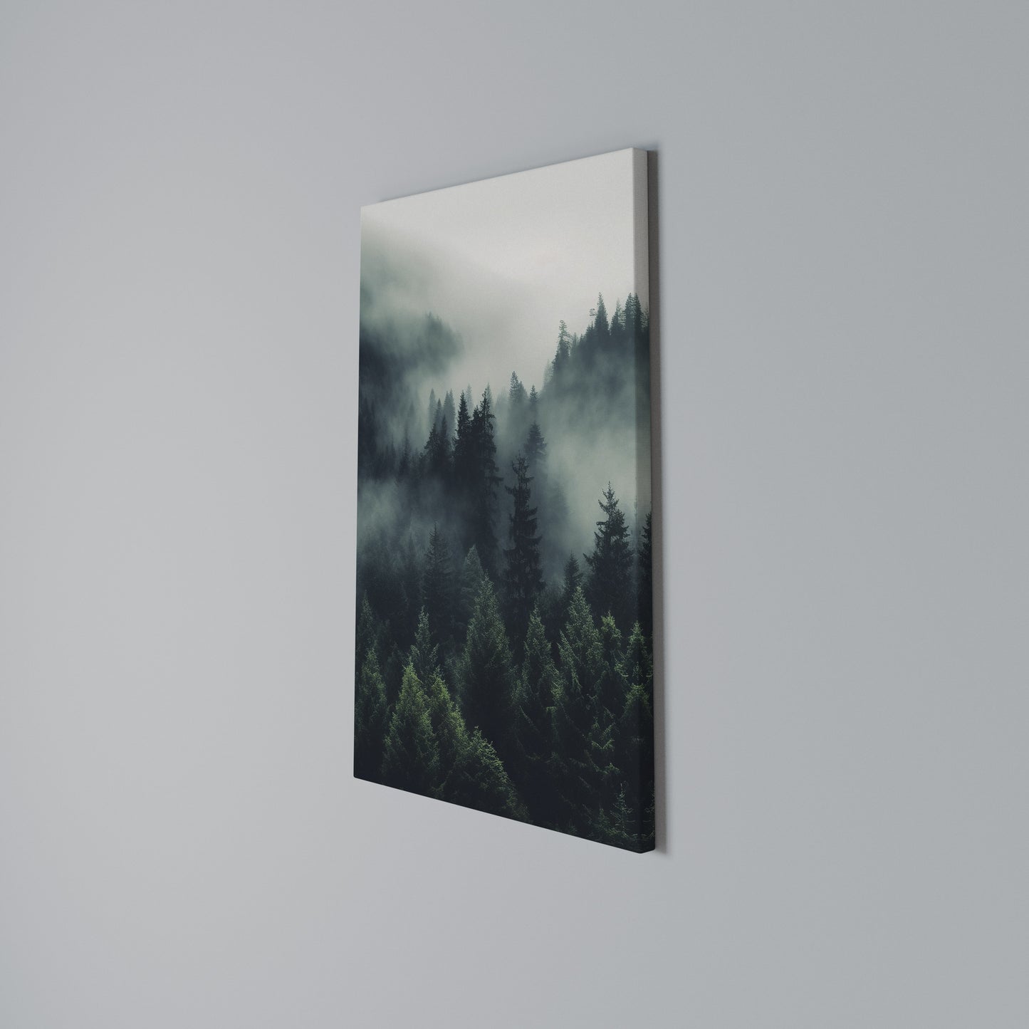 MYSTICAL FOREST WHISPERS Stampa su Tela Verticale