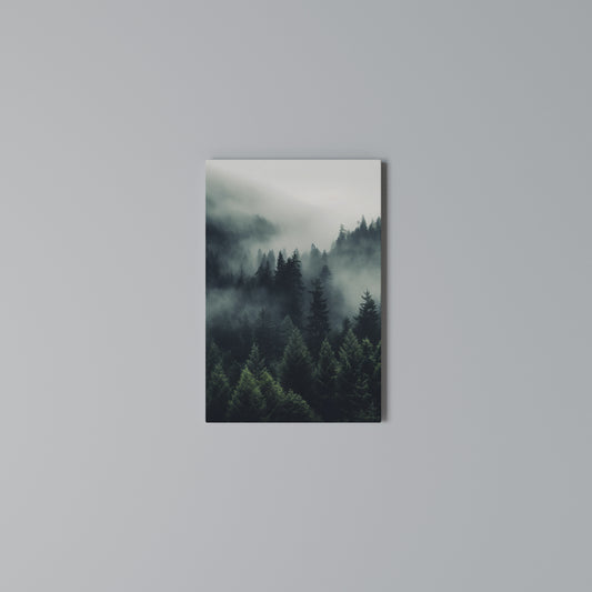 MYSTICAL FOREST WHISPERS Stampa su Tela Verticale