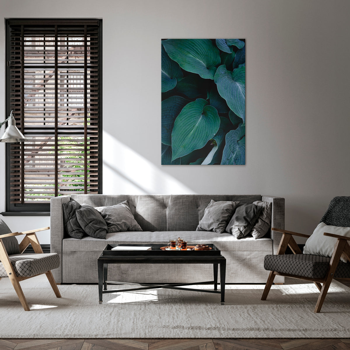 ENCHANTED FOLIAGE DANCE Vertical Canvas Print