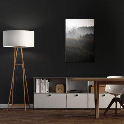 AUTUMNAL HAZE Vertical Canvas Print